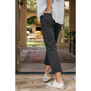 Frank & Eileen | Blackstone Utility Pant Italian Performance Twill Washed Black